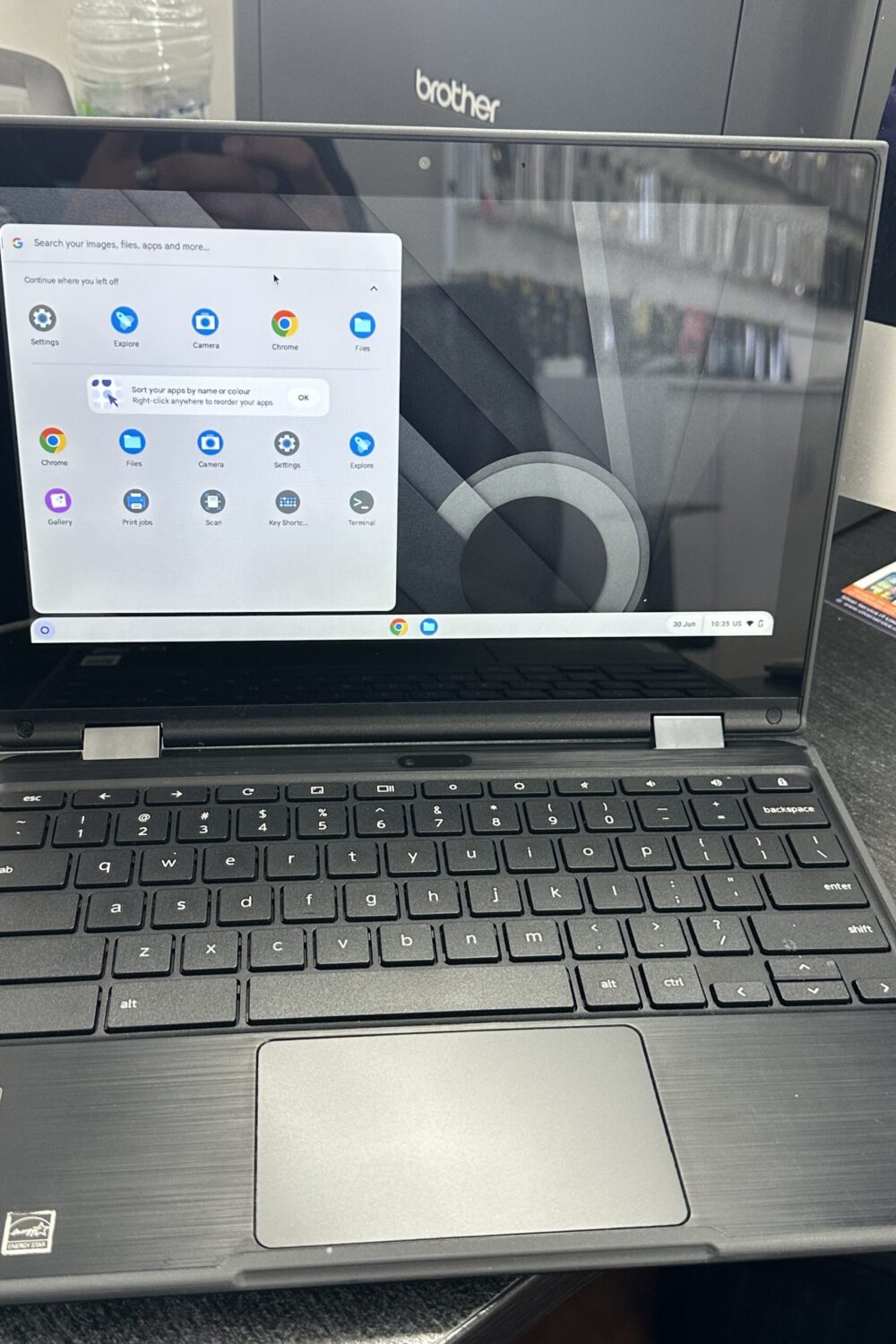 Lenovo ChromeBook 2nd Generation 500E  Touchscreen BLACK Very Good(Refurbished) Pre-Owned