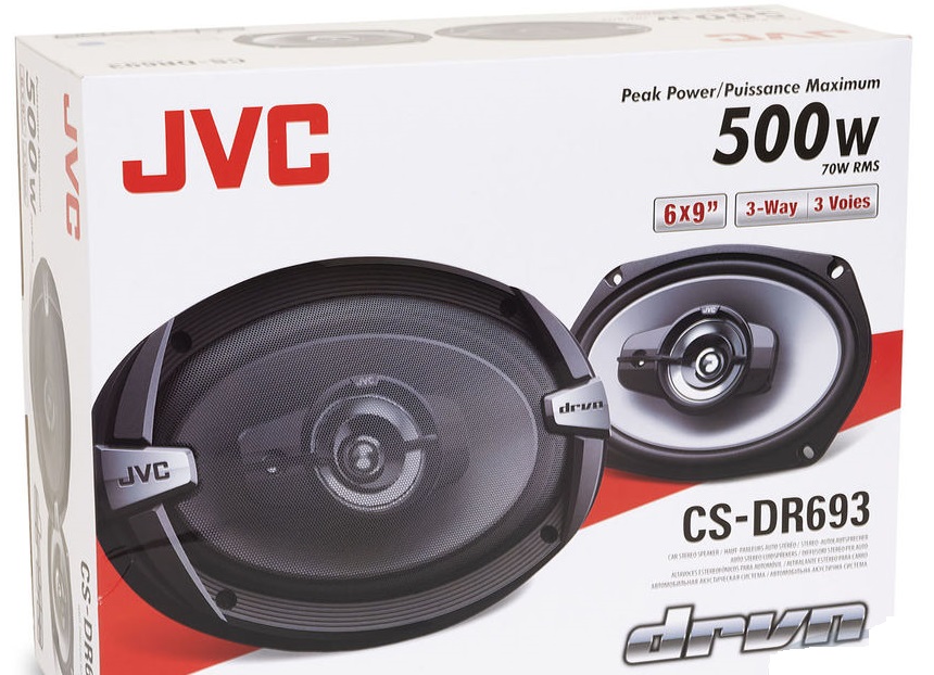 JVC CS-DF620 | 6.5" 300W 2-Way Coaxial Car Speakers Brand New