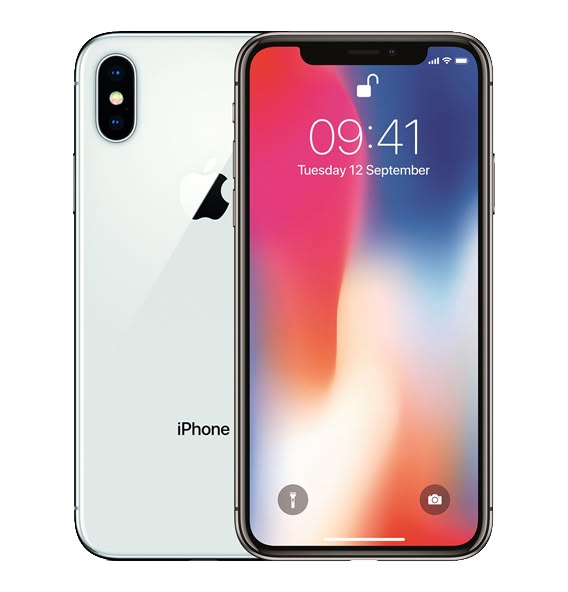 iPhone X 64gb Silver Good Pre-Owned