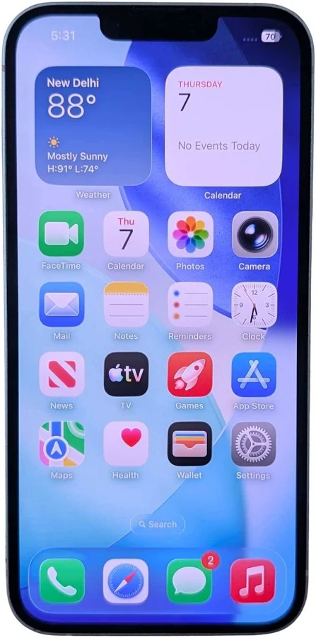 iPHone 13 128GB ( Refurbished)White Pre Owned - Image 3