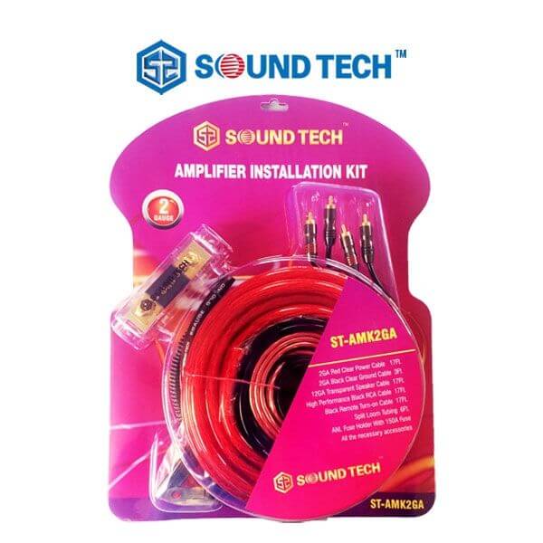 ST-AMK8GA 8 Gauge Amplifier Wiring Kit Brand New