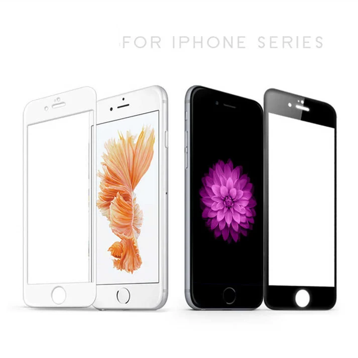 9D Full Cover 9H Premium Tempered Glass for iPhone 13 / 13 Pro / 14 / 16e / 17e – Black