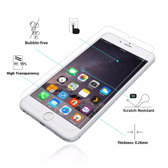 9H 0.3MM Clear Tempered Glass for Samsung Galaxy A06 - Image 3