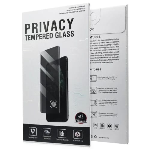 Anti Spy Privacy Tempered Glass For iPhone 15 Pro Max