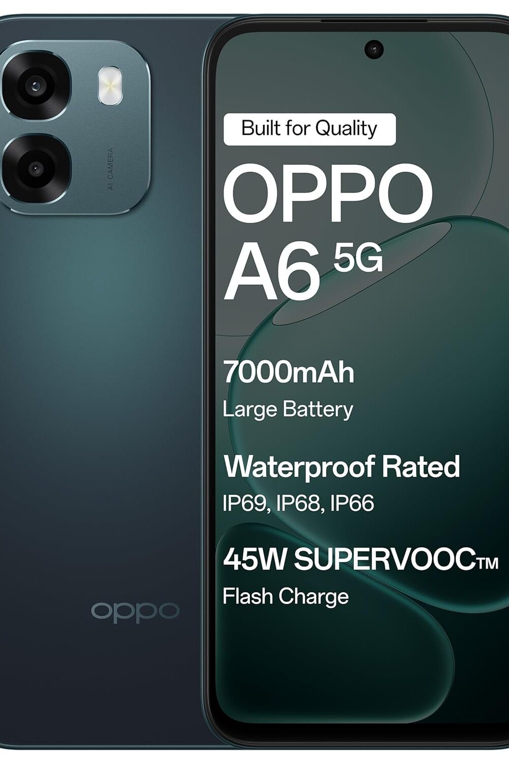 OPPO A6 5G – Sapphire Blue – 6GB RAM – 128GB Storage