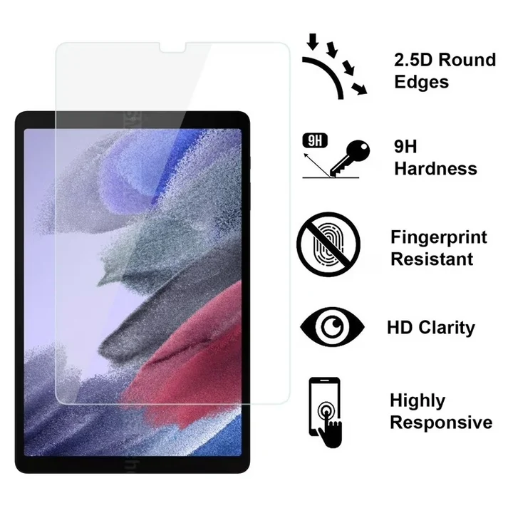 Premium 9H Tempered Glass Protector for Samsung Galaxy Tab A9 Plus X210 / X215