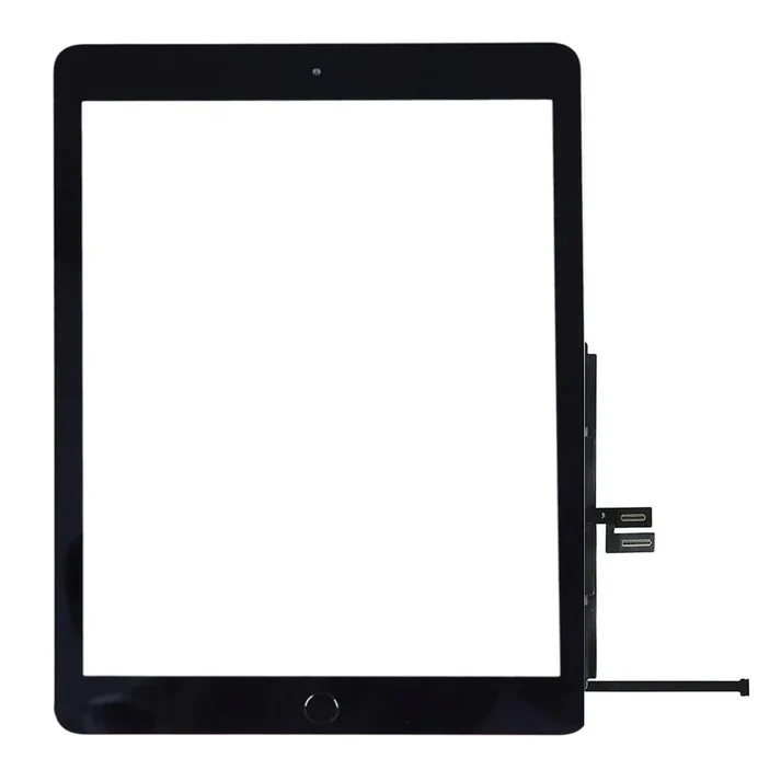 Touch Digitizer for iPad 7th / 8th / 9th Generation – Black 10.2" with Home Button & Tesa Tape